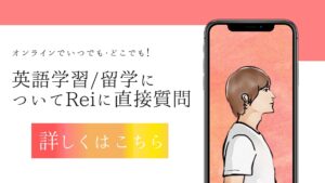 ビデオチャットにて英語学習/留学相談サービスを始めました！