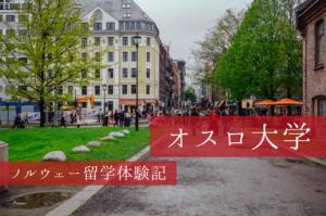 学費が無料？オスロ大学での留学生活を現地から紹介【ノルウェー留学】